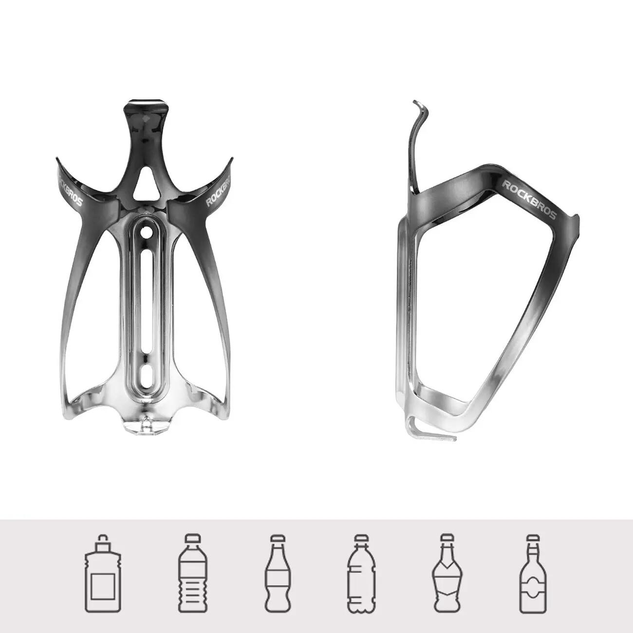 Koszyk rowerowy na bidon aluminiowy 2/6