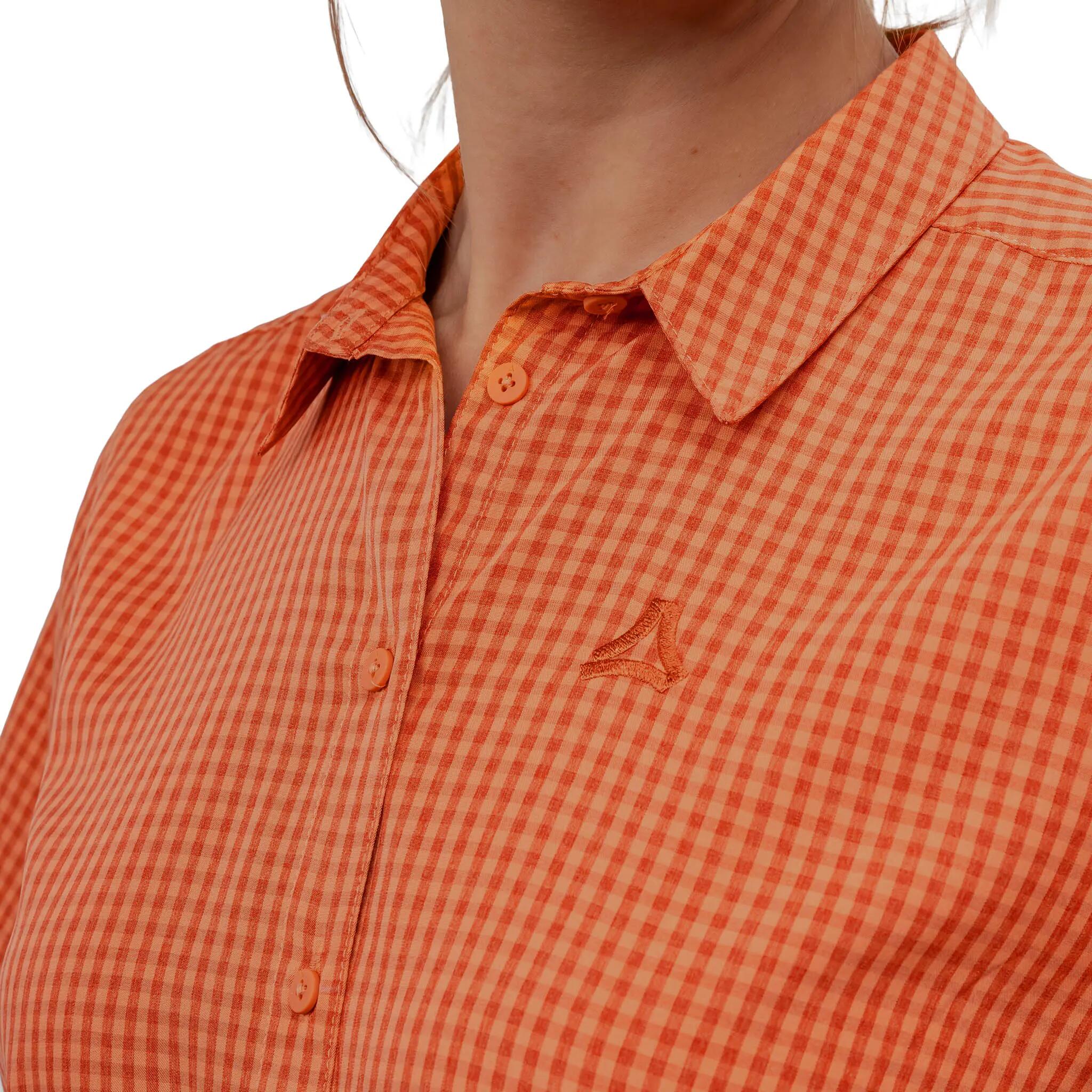 Wanderbluse schnelltrocknend leicht Damen - Hiking CIRC Blouse Style Dalfoss 5/6