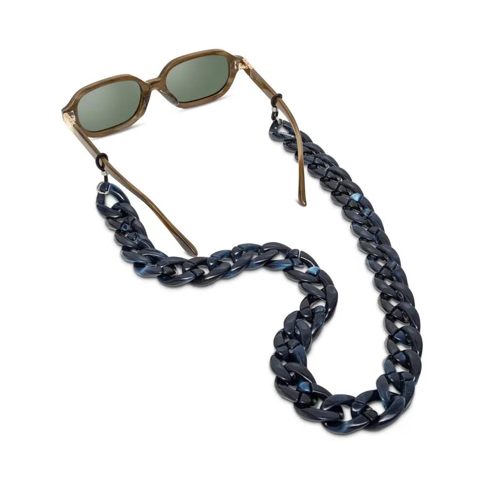 Corrente para óculos em acrílico Homem e mulher Cordelle Acrylic Blue Azul 3/5