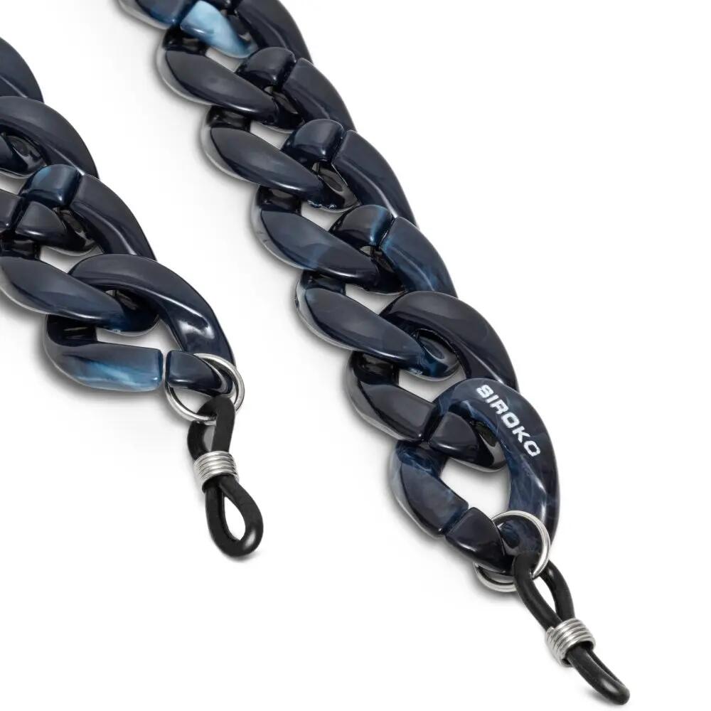 Corrente para óculos em acrílico Homem e mulher Cordelle Acrylic Blue Azul 2/5