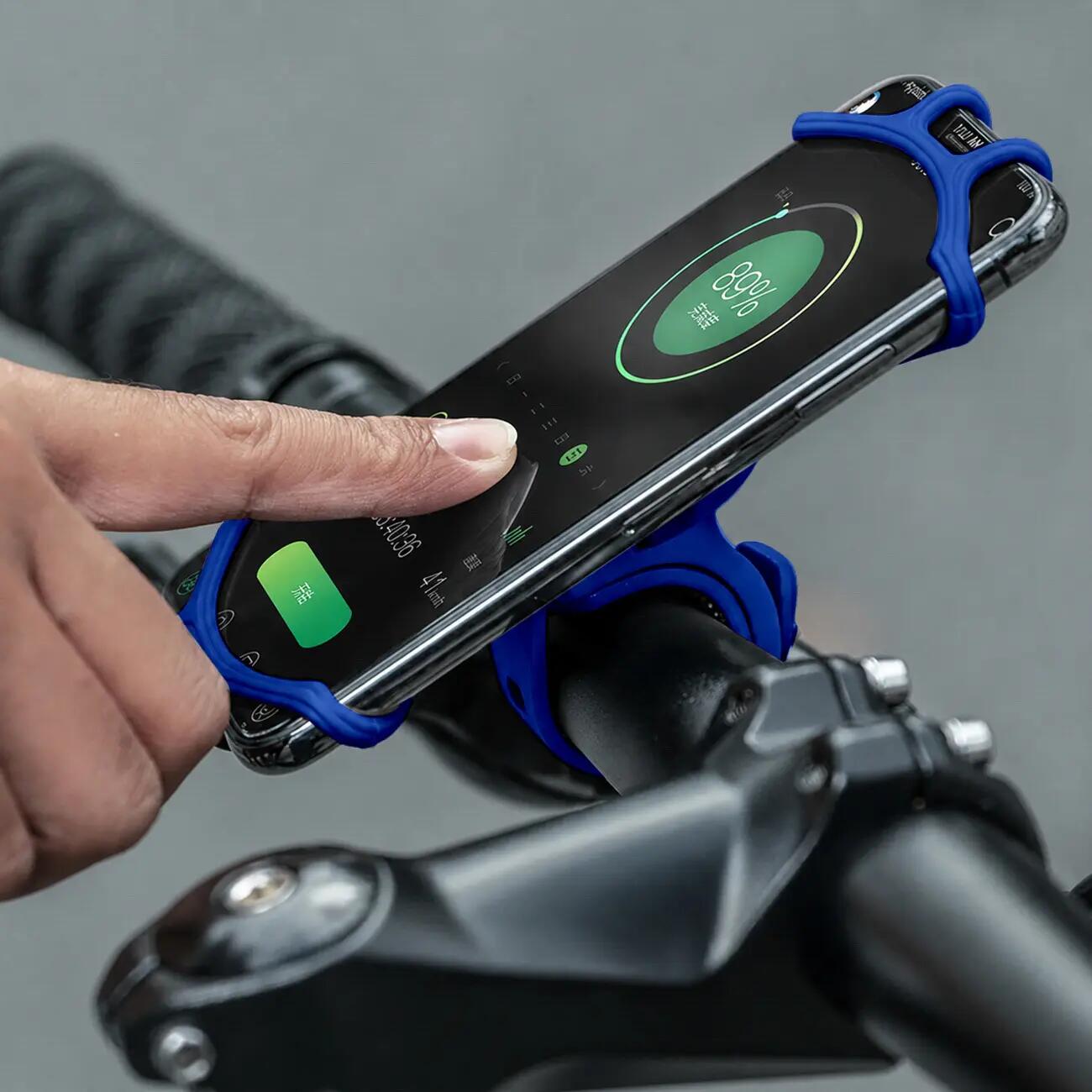 Supporto per telefono da bicicletta con morsetto per manubrio 4/4
