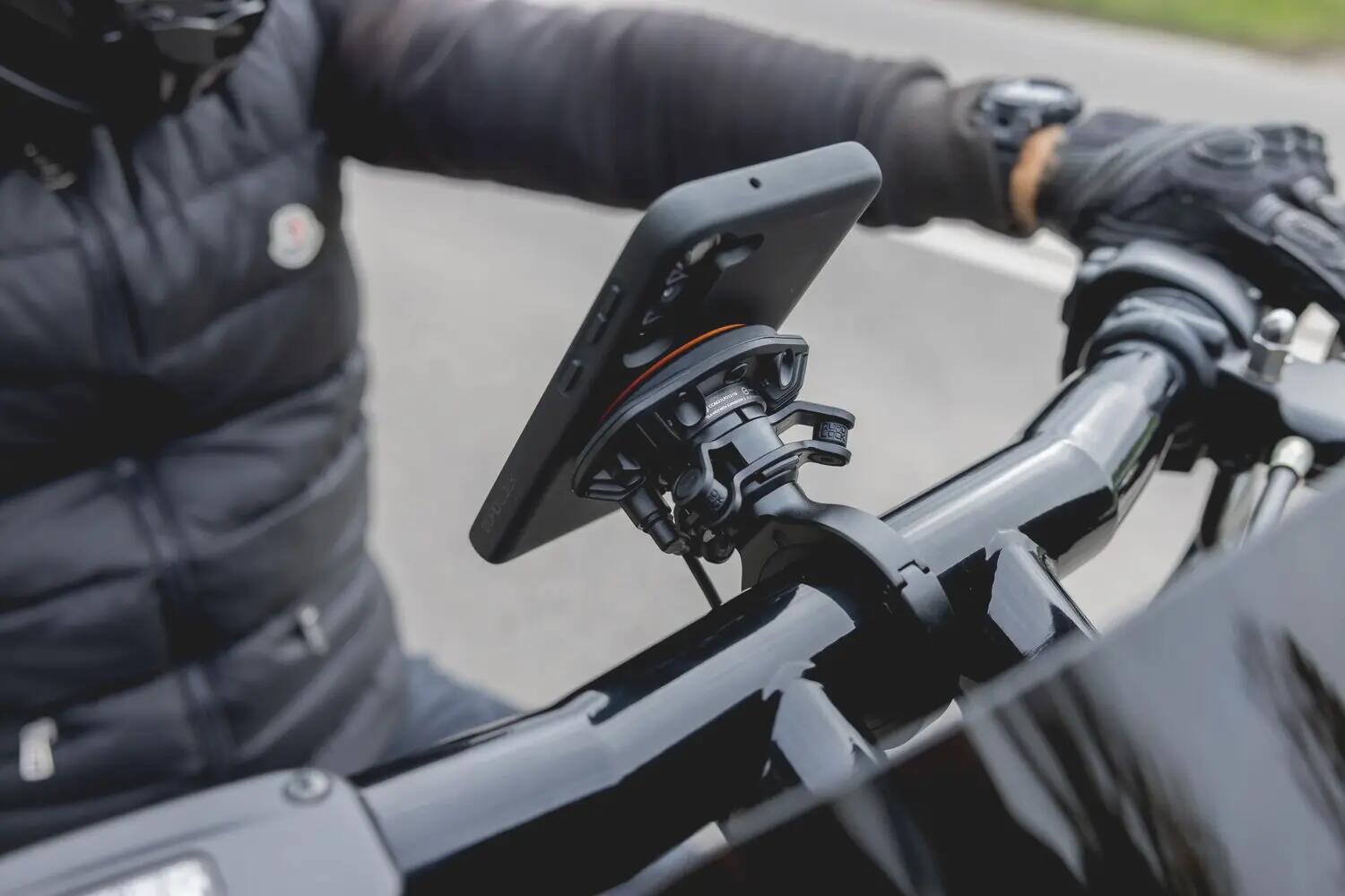 QUAD LOCK motorcycle handlebar mount pro large - zwart 3/3