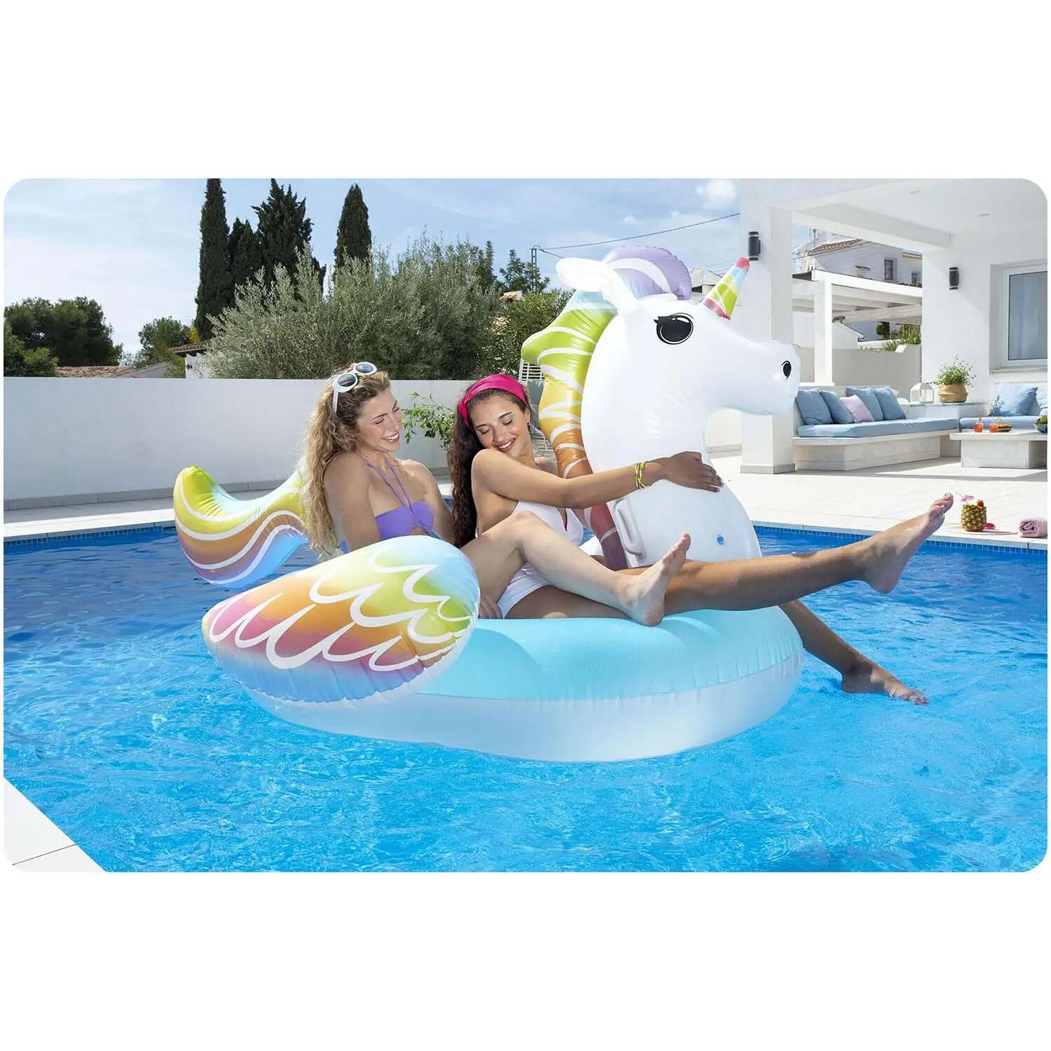 Koło dmuchane Bestway 41113 do pływania wodne plażowe Jednorożec XXL 8/11