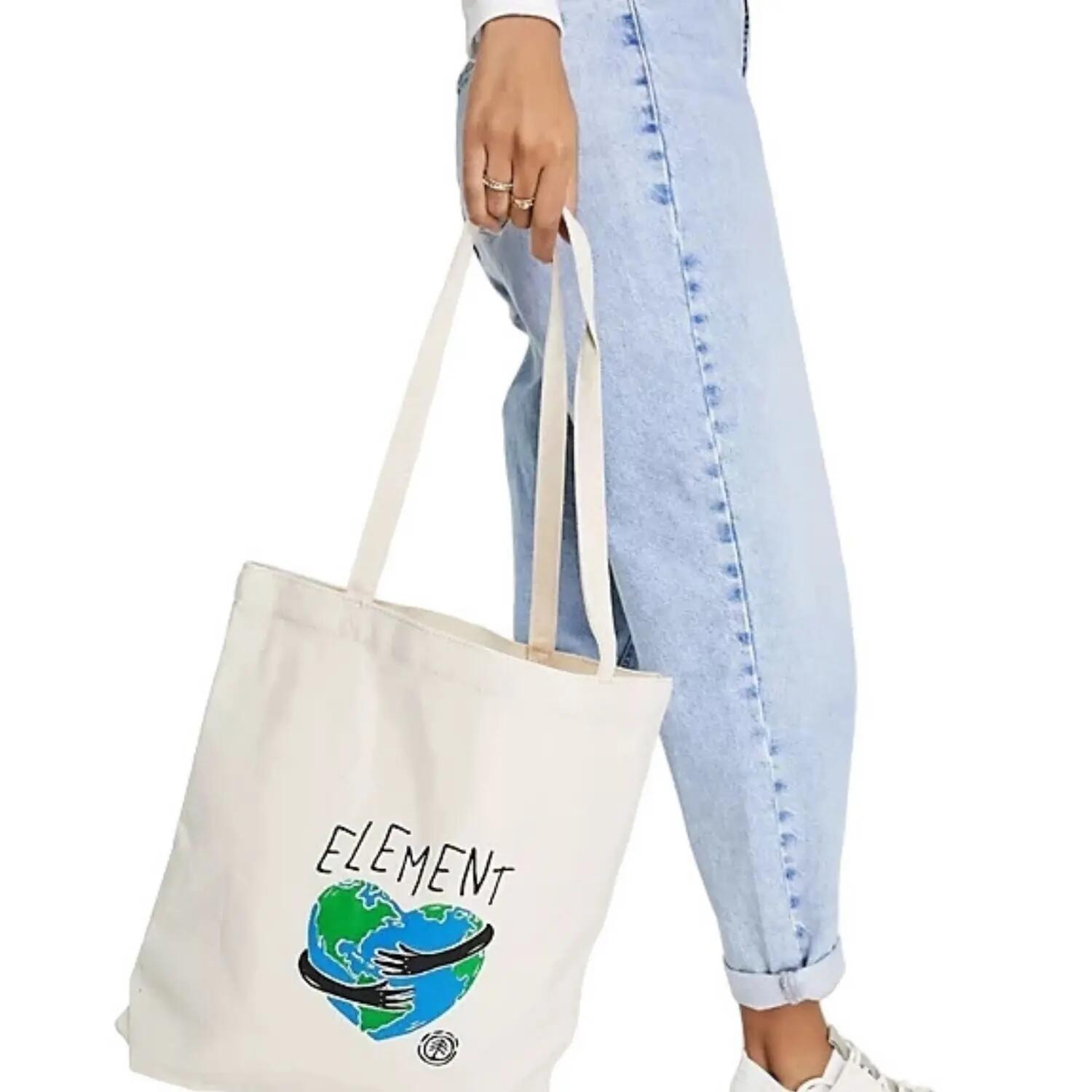 Torba lifestyle - element tote bag - 100% bawełna 3/3