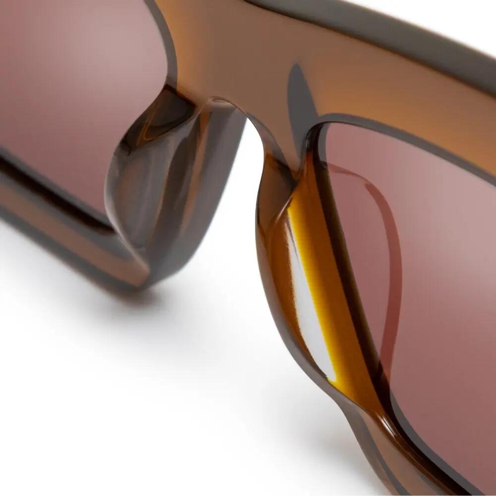 Lunettes de soleil œil de chat Homme et Femme Catty Brown Marron 6/6