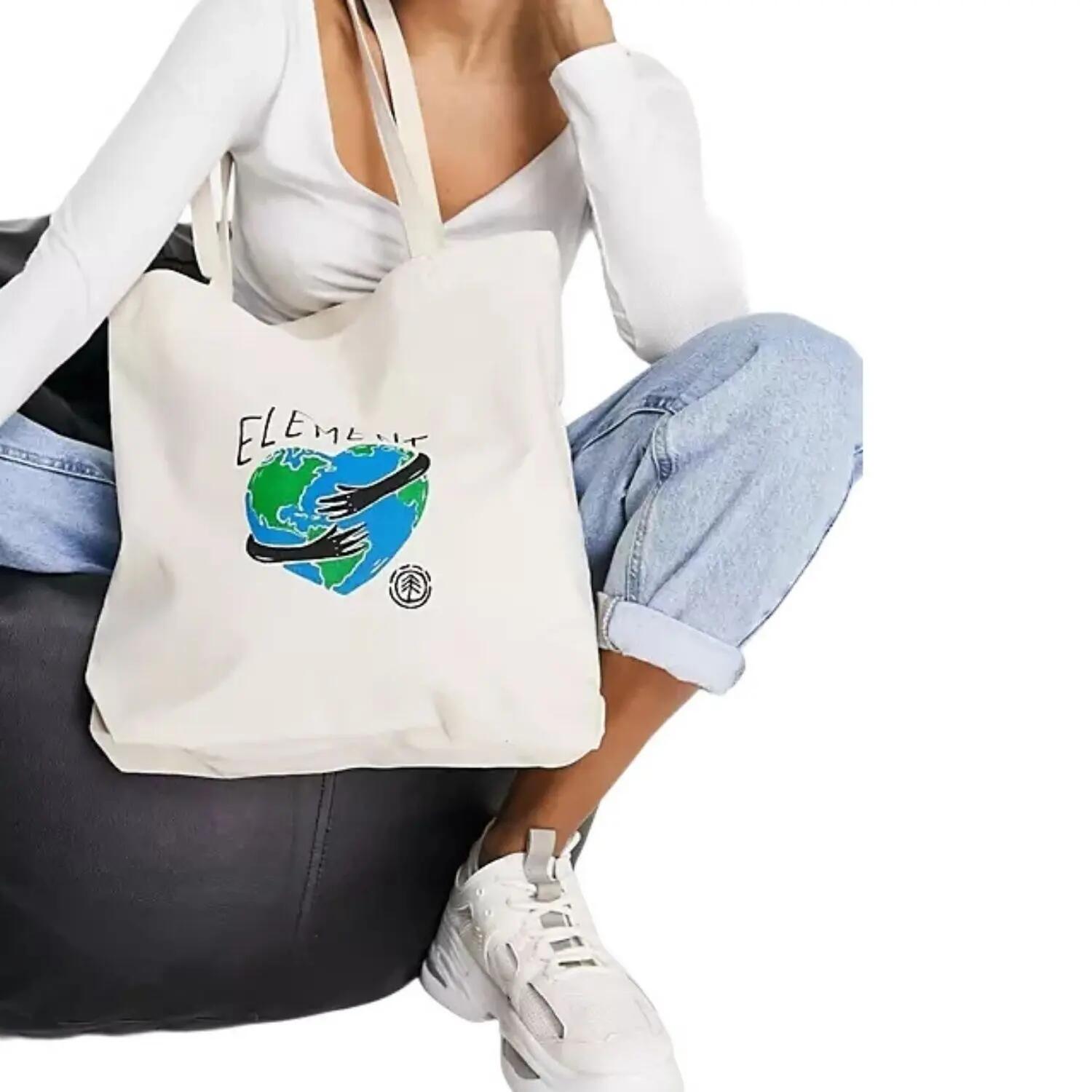 Torba lifestyle - element tote bag - 100% bawełna 2/3