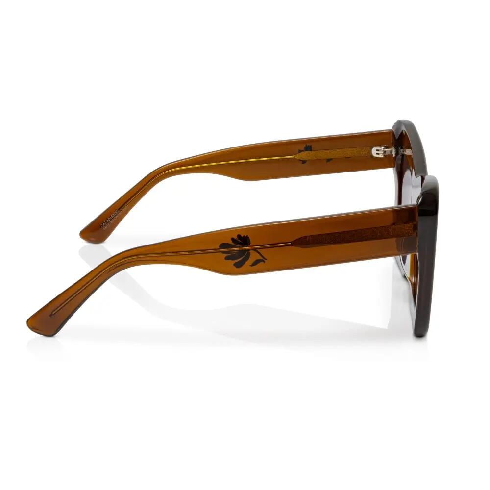 Lunettes de soleil œil de chat Homme et Femme Catty Brown Marron 4/6