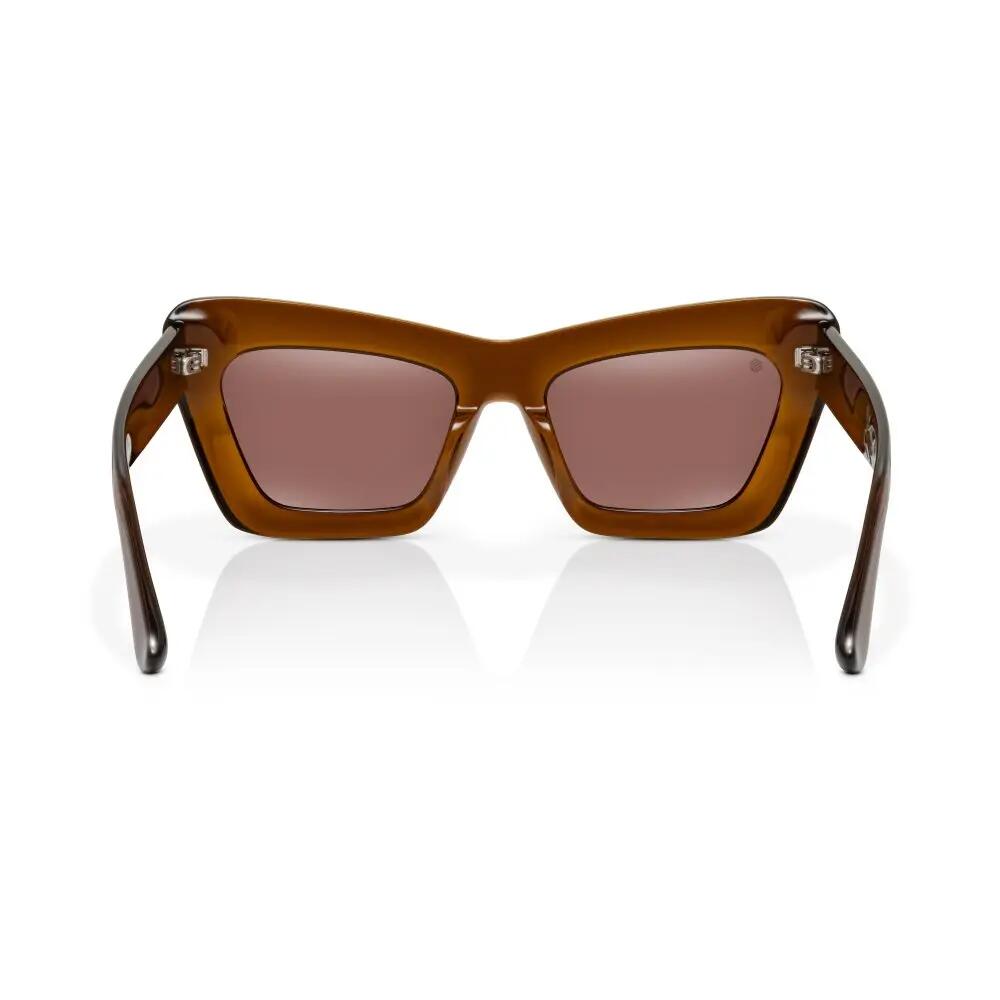Lunettes de soleil œil de chat Homme et Femme Catty Brown Marron 2/6