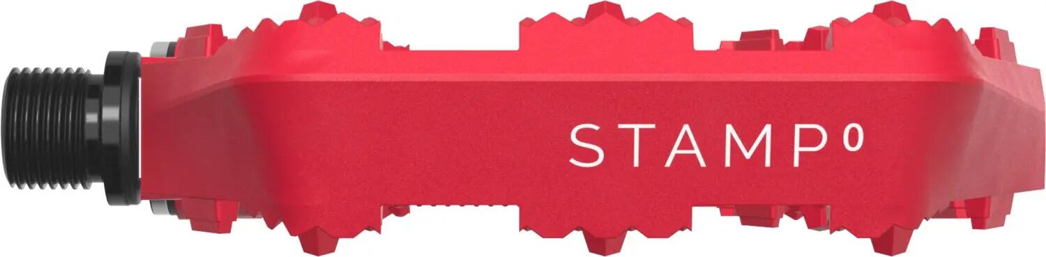 Pedal Stamp 0 small red 3/4