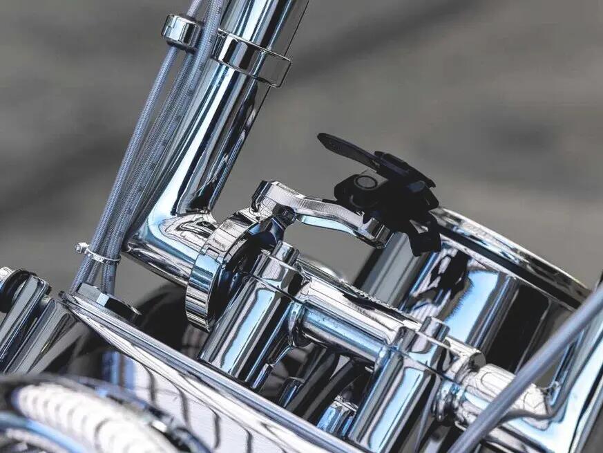 QUAD LOCK motorcycle handlebar mount pro large - chrome 2/3