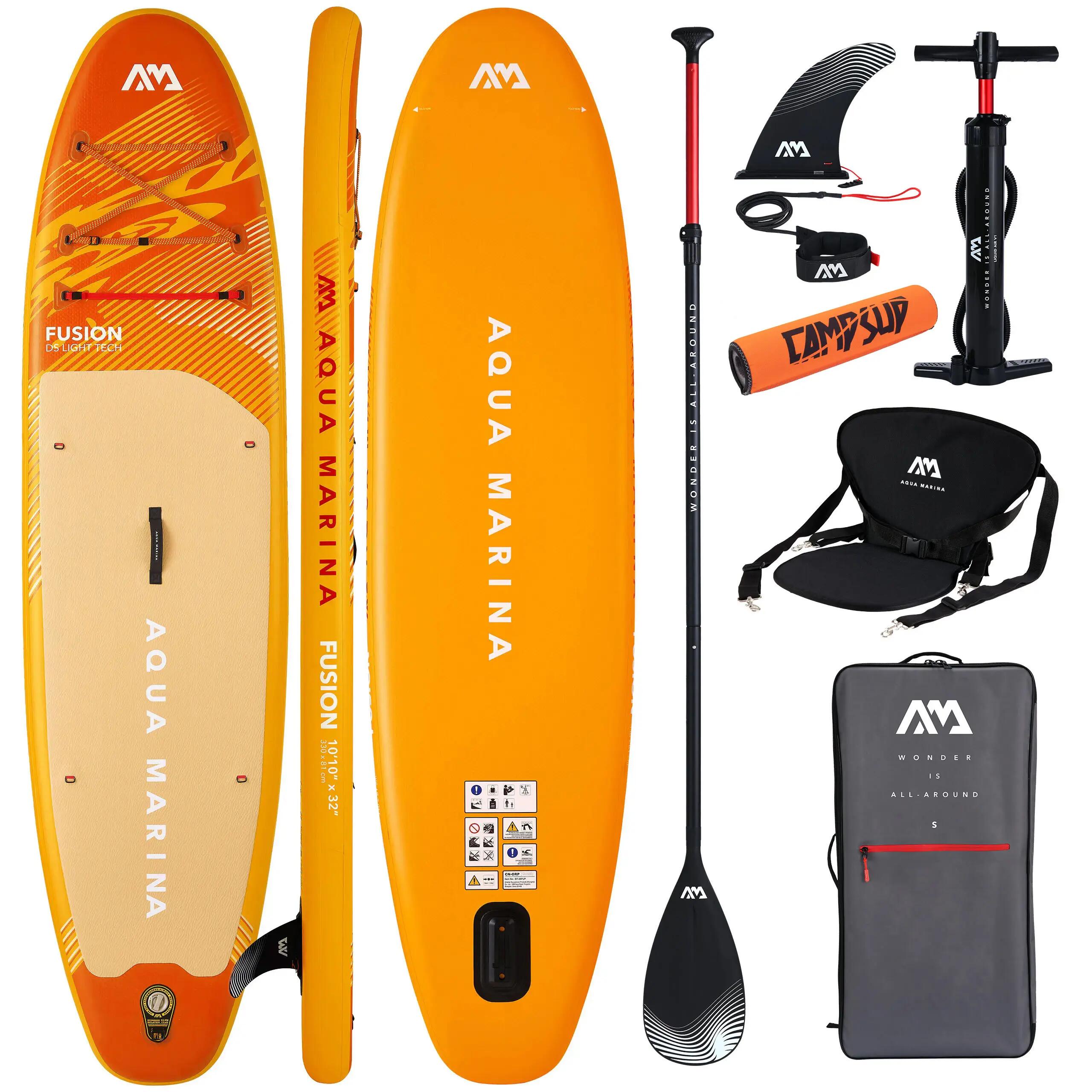 Placă SUP Aqua Marina Fusion 330 cm 2026 + SCAUN CAIAC + GEAMANDURĂ