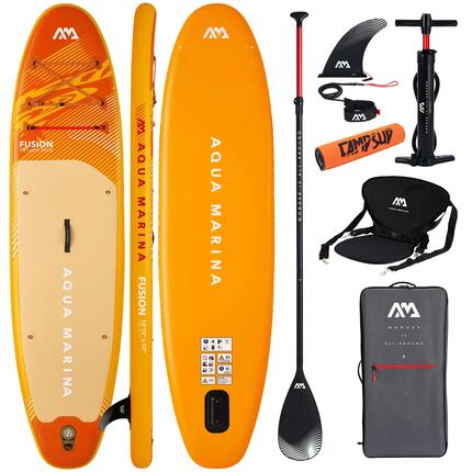 Deska SUP Aqua Marina Fusion 330 cm 2026 + SIEDZISKO KAJAKOWE + BOJKA
