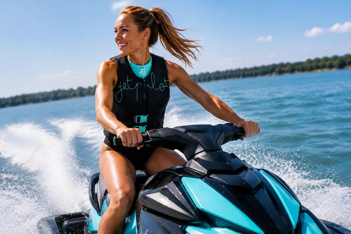 Kamizelka Jetpilot Damska Cause F E Eco Vest Black 2026 6/7