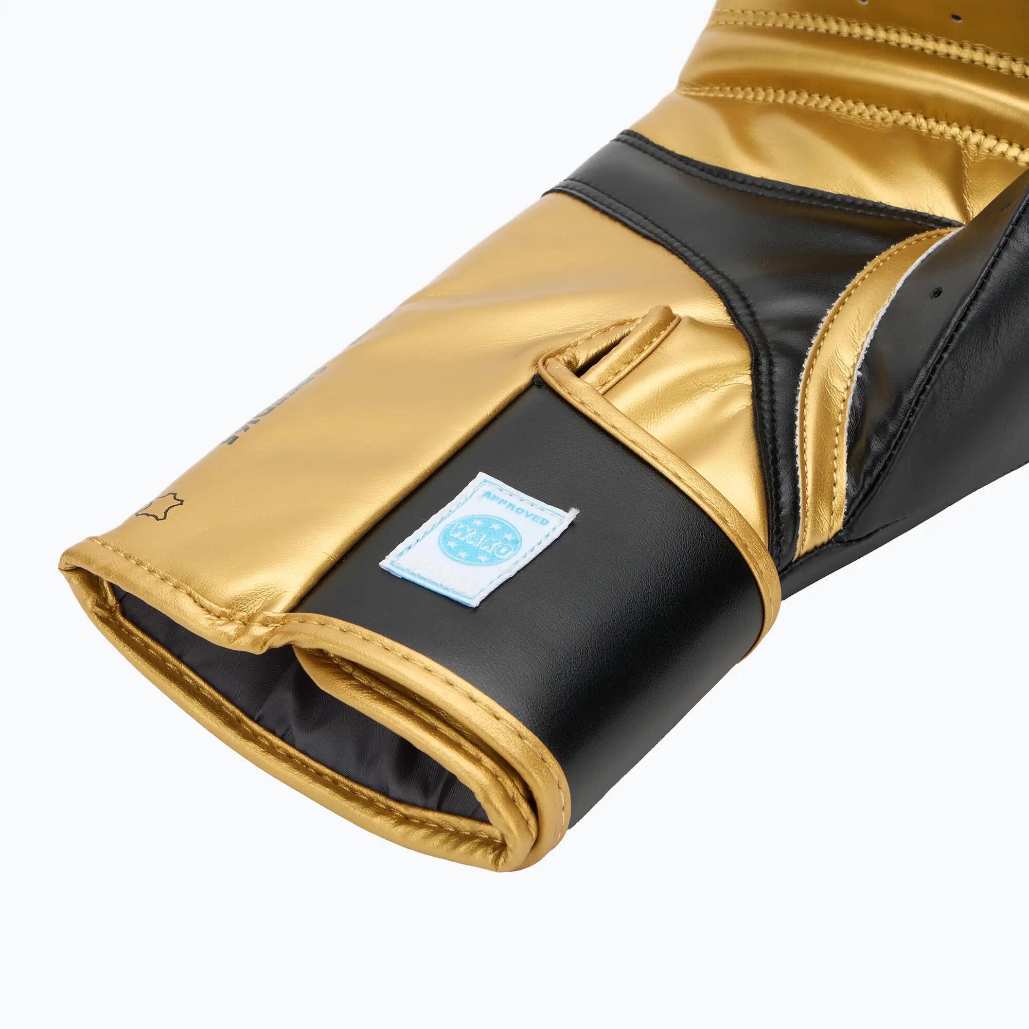 adidas Wettkampfhandschuh Speed 165 black/gold, adiSBG165 6/7