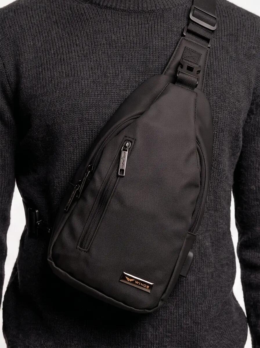 Wings Plecak Crossbody Vireo Czarny 2/5