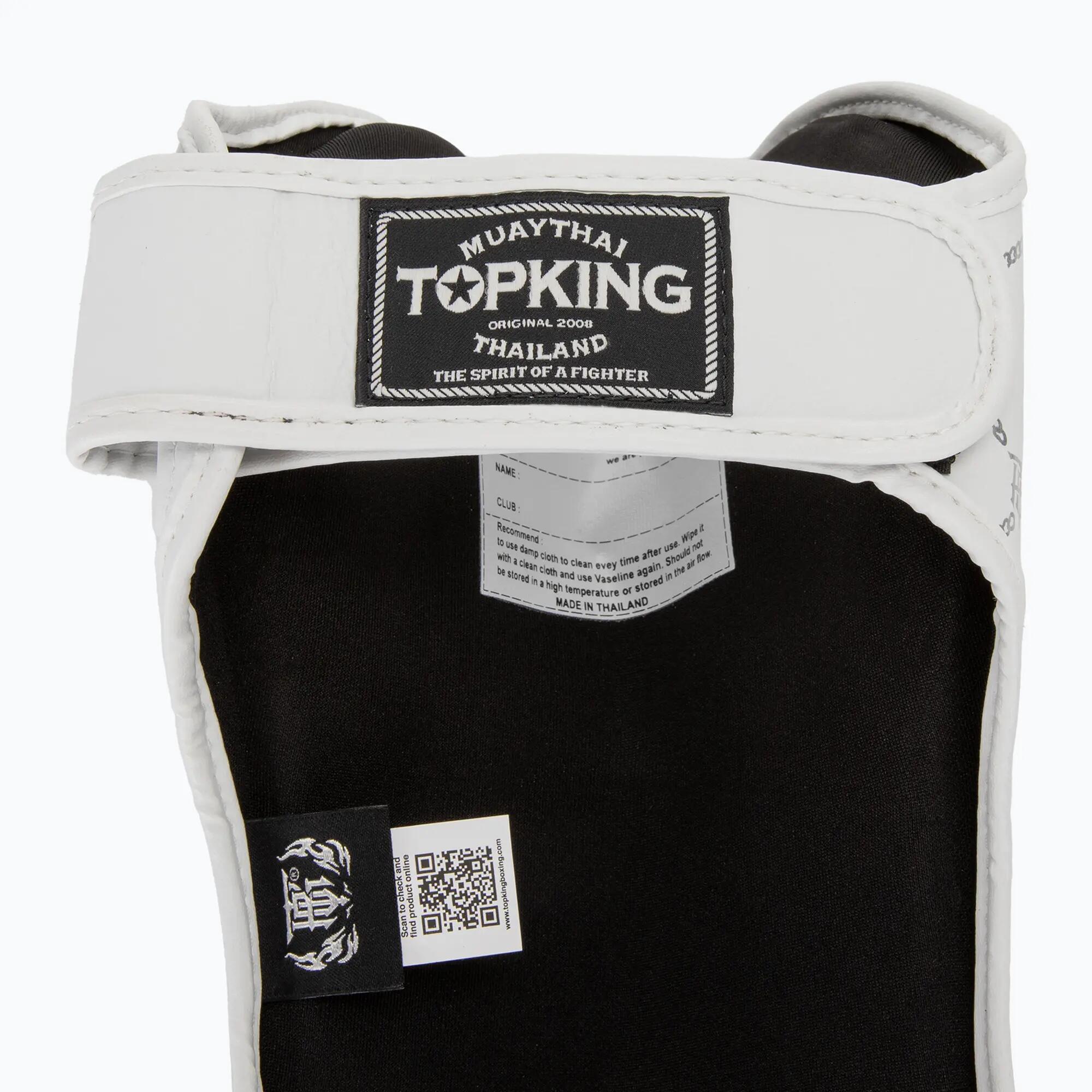 Protetores de canela e pés Top King Chain Semi Leather 6/7