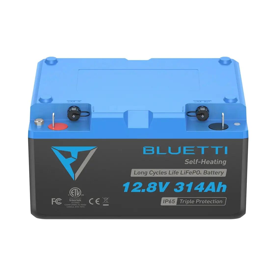 B1232 LiFePO₄ 12,8V 314Ah para autocaravanas, almacenaje solar off-grid IP65 4/6