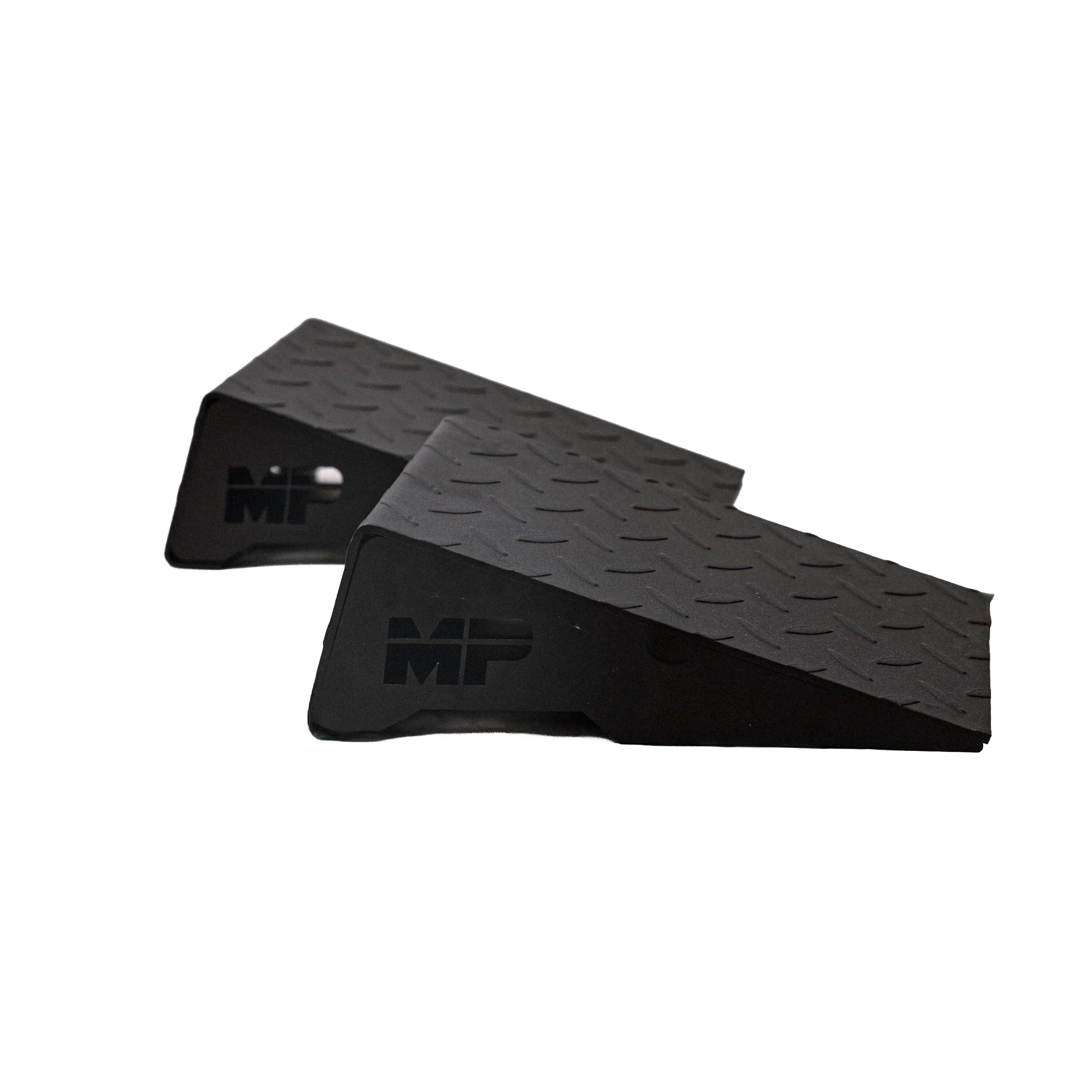 Muscle Power Steel squat wedge block set voor squats 1/7