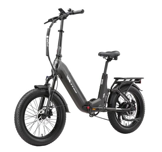 Vélo électrique pour adultes TTGO F7 Batterie 48V 15Ah Pneus 20 pouces