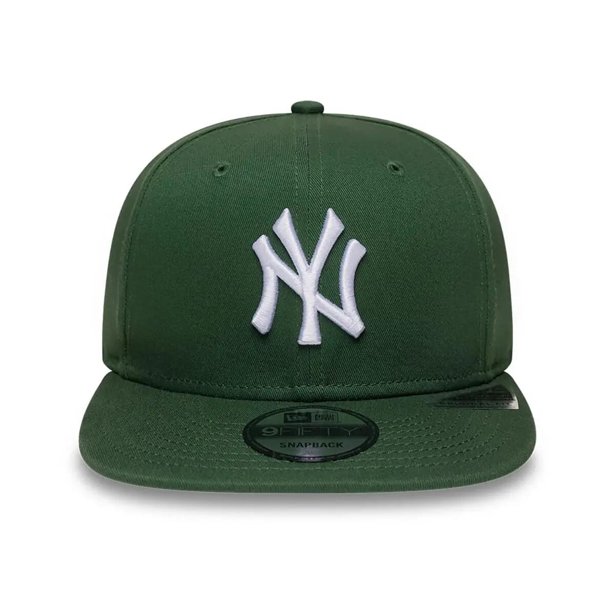 New Era 9FIFTY Cap MLB League Essential New York Yankees dunkelgrün 2/5
