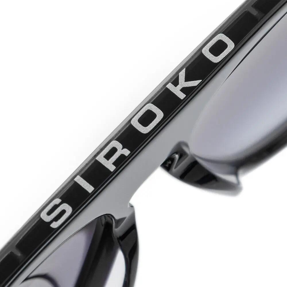 Lunettes de soleil aviateur Homme et Femme Flier Total Black Noir 6/6