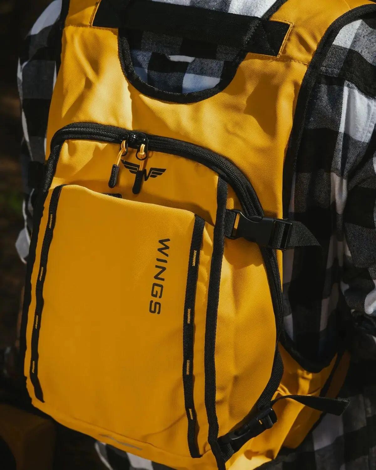 WINGS Plecak podróżny ROOK yellow