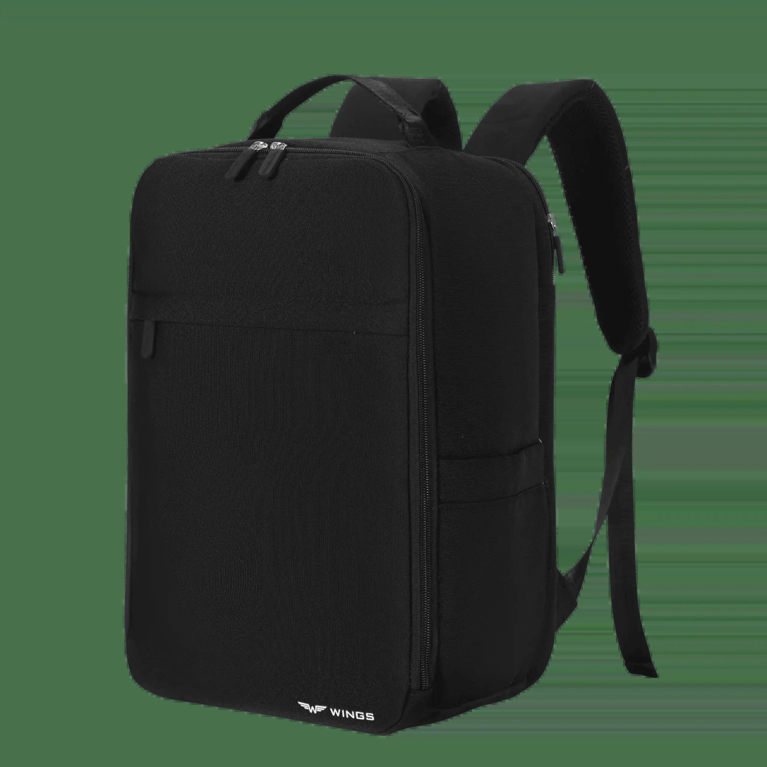 Plecak Kabinowy Wings Bagaż Podręczny Black 3/5
