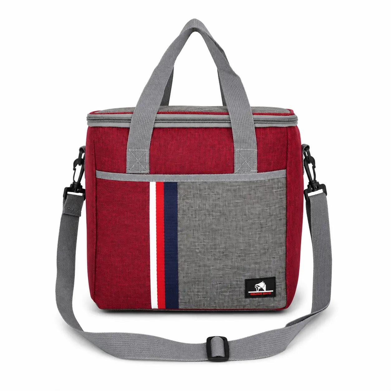 Borsa Termica 35x26x30cm - Borsa Isotermica XL - Incl. 2 Accumulatori di Freddo 4/6