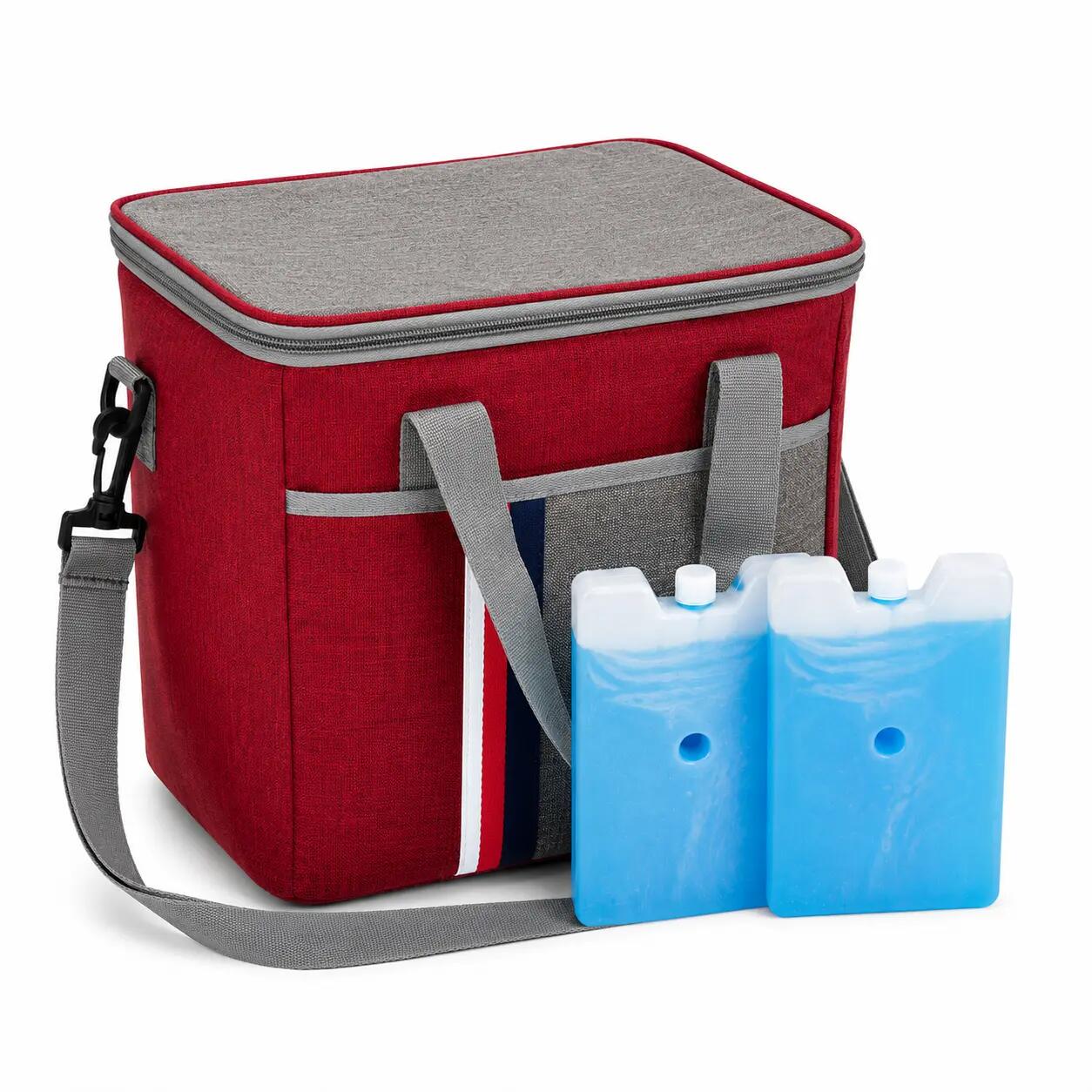 Borsa Termica 35x26x30cm - Borsa Isotermica XL - Incl. 2 Accumulatori di Freddo 3/6