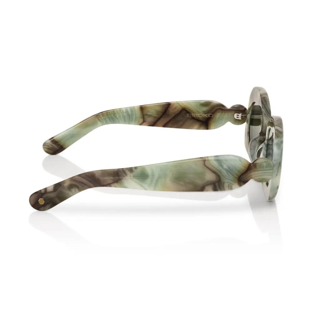 Lunettes de soleil rétro Homme et Femme Fantasy Total Green Vert 4/6
