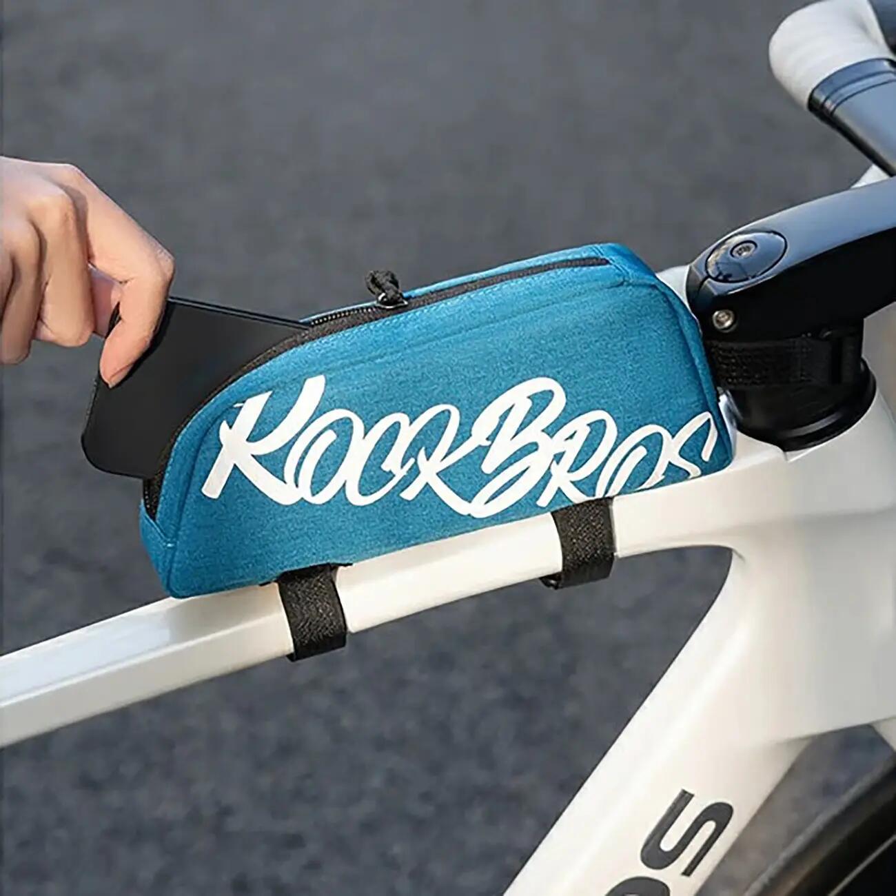 Borsa da bici per tubo orizzontale 0,8 l 2/5