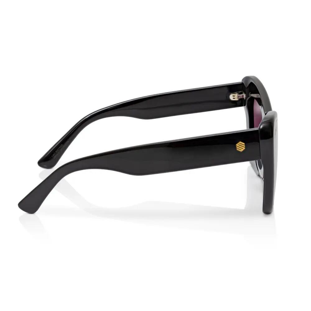 Lunettes de soleil œil de chat Homme et Femme Catty Glass Black Noir 4/6