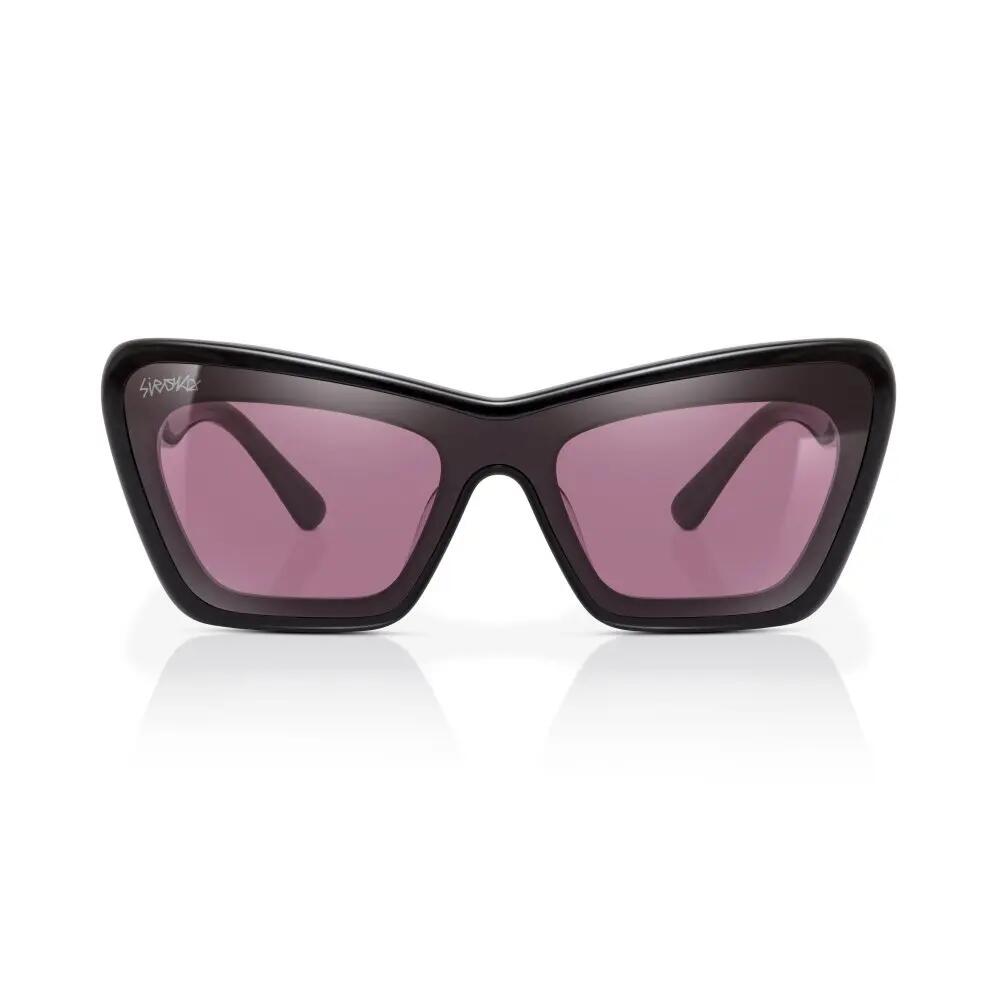 Lunettes de soleil œil de chat Homme et Femme Catty Glass Black Noir 3/6