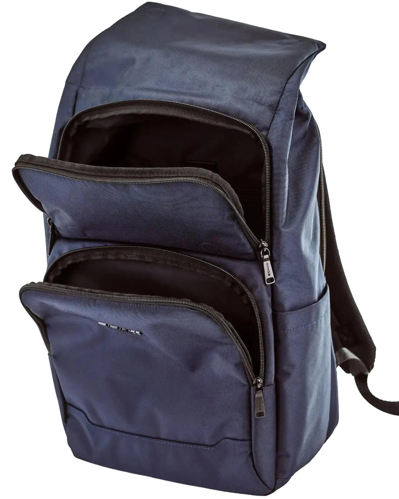 Plecak Męski Brant Wings Na Laptop 17 Cali Podróżny 22L Dark Blue 4/5