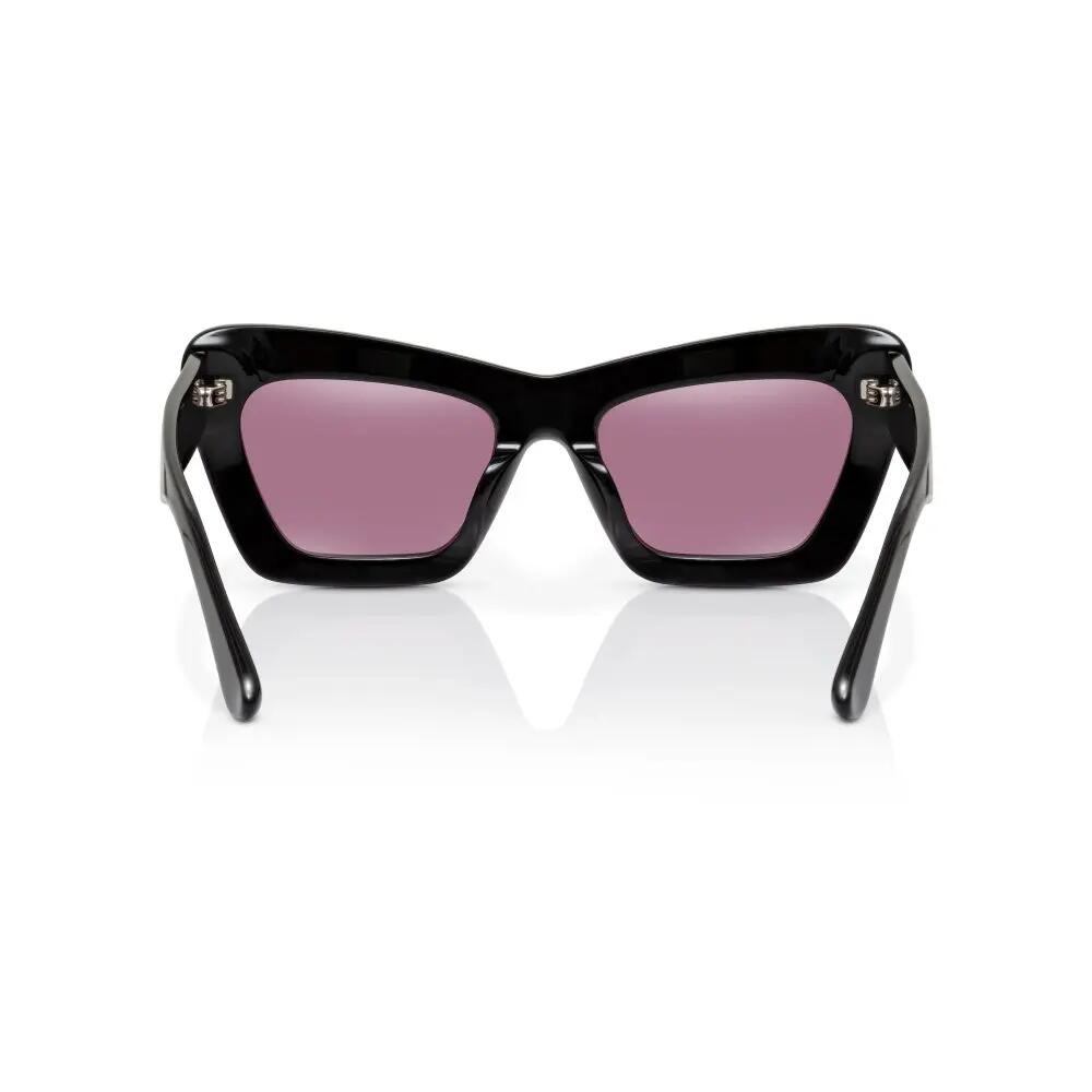 Lunettes de soleil œil de chat Homme et Femme Catty Glass Black Noir 2/6