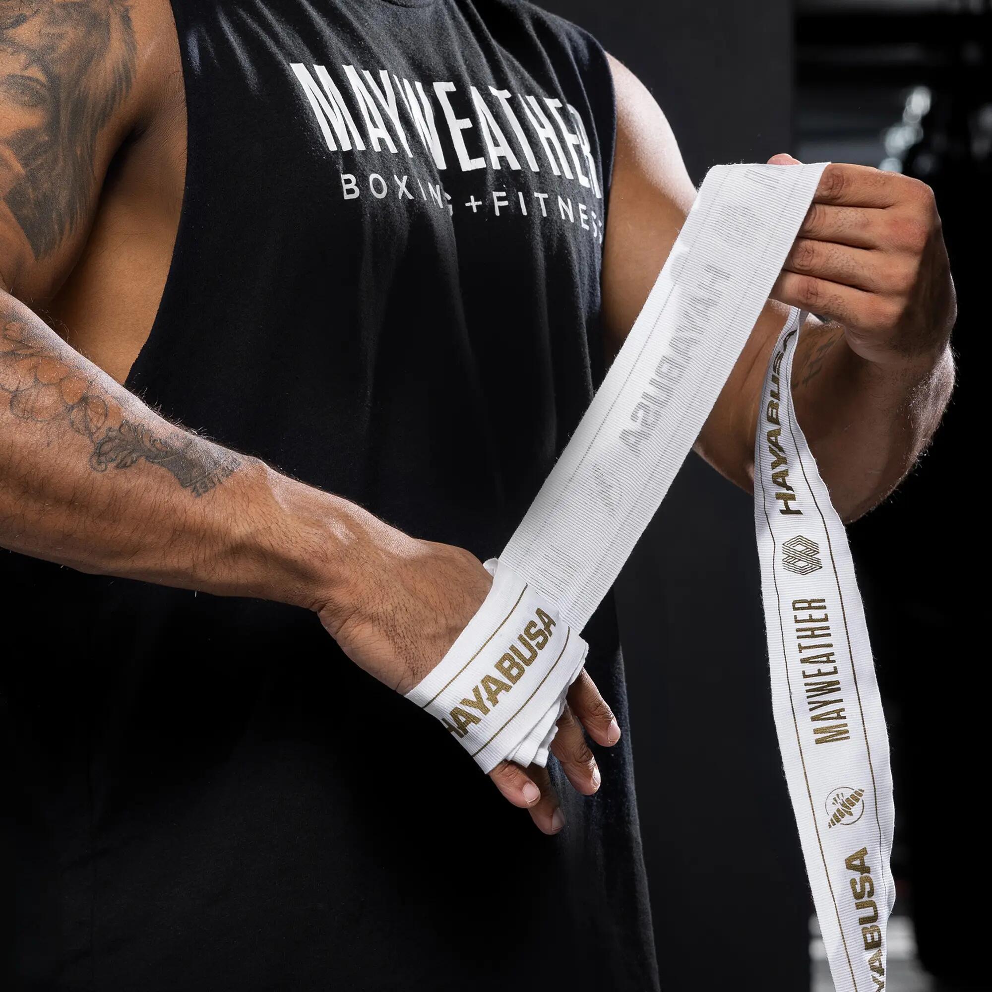 Bende da boxe Hayabusa Mayweather Stretch Hand Wraps 450 4/7
