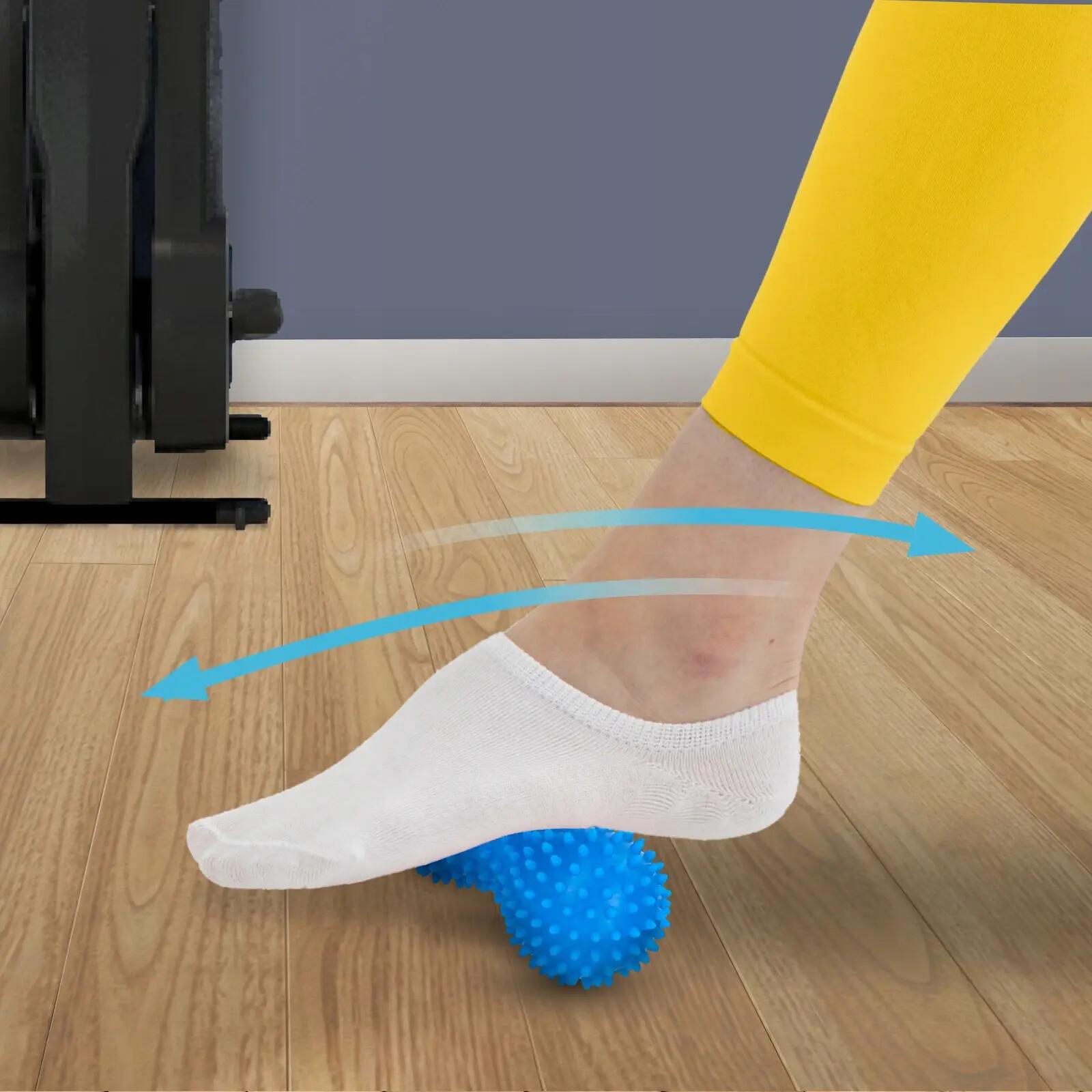 Palla sensoriale doppia Spike - blu 5/7