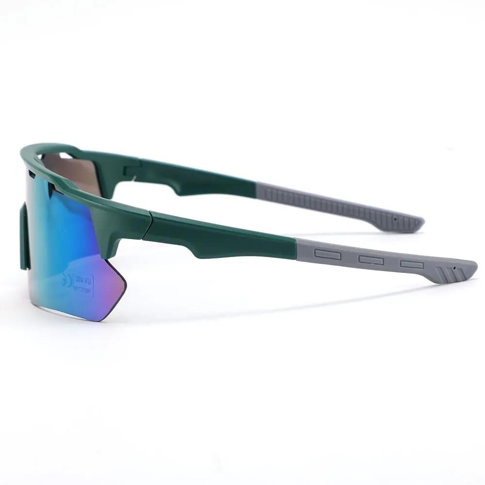 Occhiali da Sole Fluor 9357-C9 in TR90 Unisex 76 mm 3/5