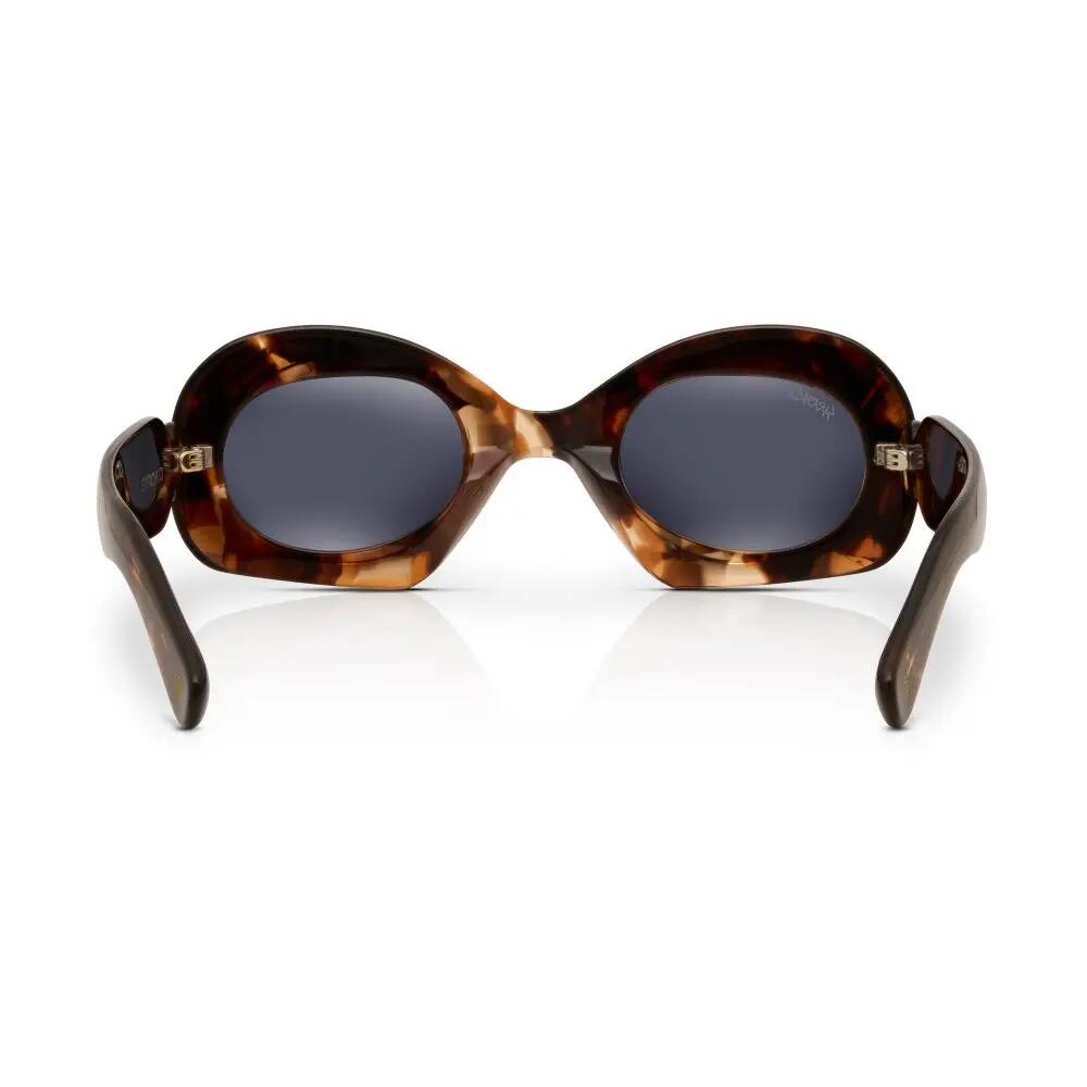 Occhiali da sole retrò Uomo e donna Fantasy Tortoise Marrone 2/6
