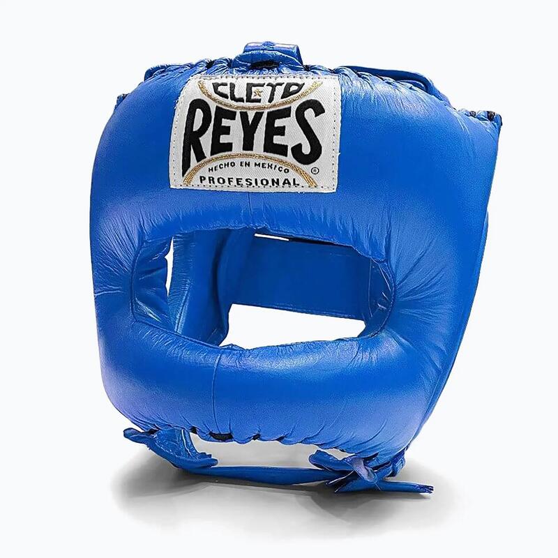 Casca de box Cleto Reyes cu față ascuțită, bară din nailon