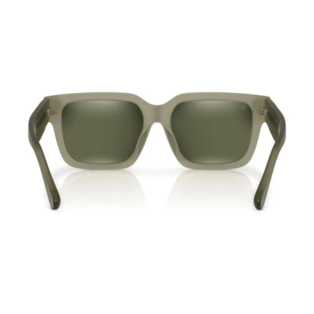 Heren en Dames vierkante gepolariseerde zonnebril Squarish Total Green Groen 2/6