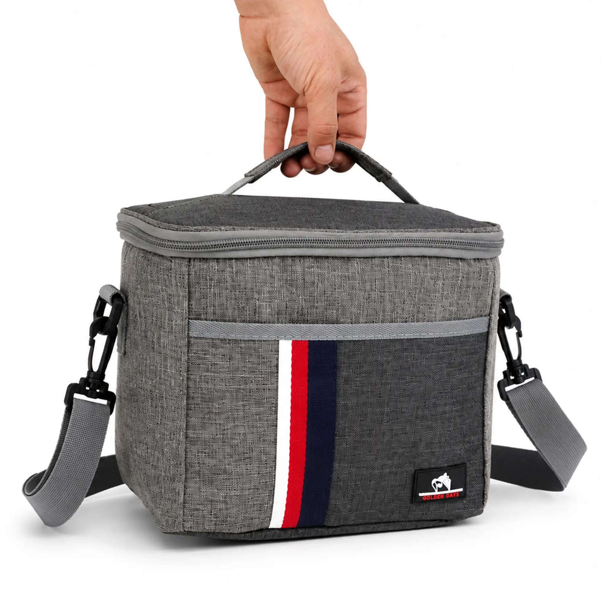 Bolsa Nevera 25x18x20 cm - Bolsa Térmica M - Incluye 2 Acumuladores de Frío 5/7