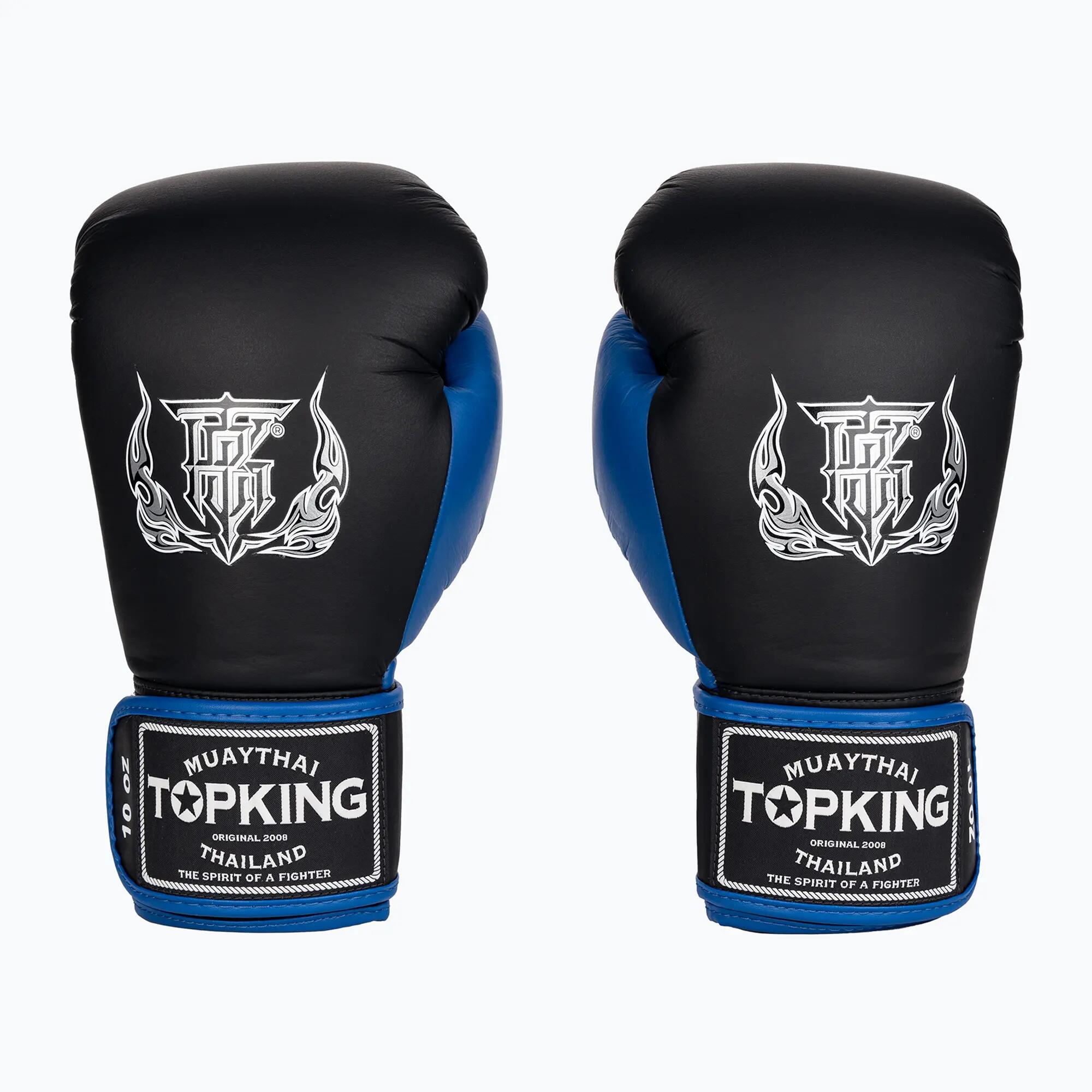 Mănuși de box Top King Reborn Semi Piele