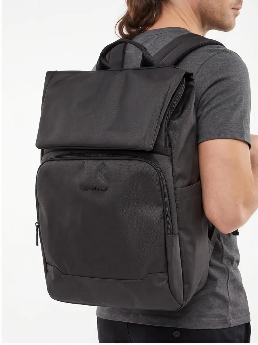 Plecak Męski Brant Wings Na Laptop 17 Cali Podróżny 22L Black 2/5