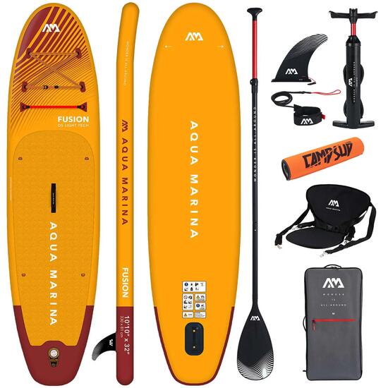 Deska do pływania SUP Aqua Marina Fusion 330 cm BT-23FUP + Siedzisko +BOJKA