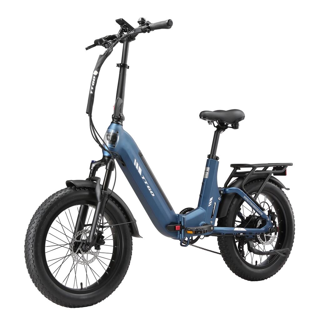 Elektrický bicykel pre dospelých F7, plášte 20" x 3,0", batéria 48V 15Ah, 250W.