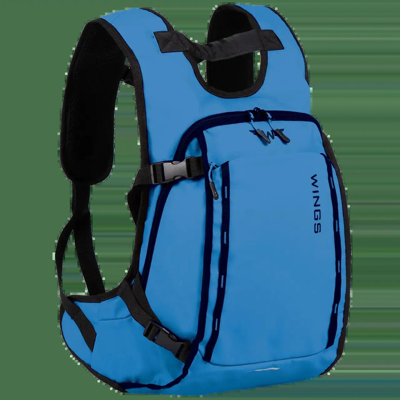 WINGS Plecak podróżny ROOK  blue 3/5