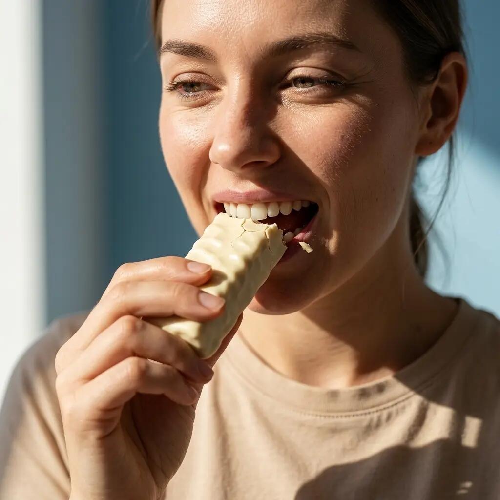 JUSTLOADING Barrita proteica cookie cream 51 g, 9 unds 3/3