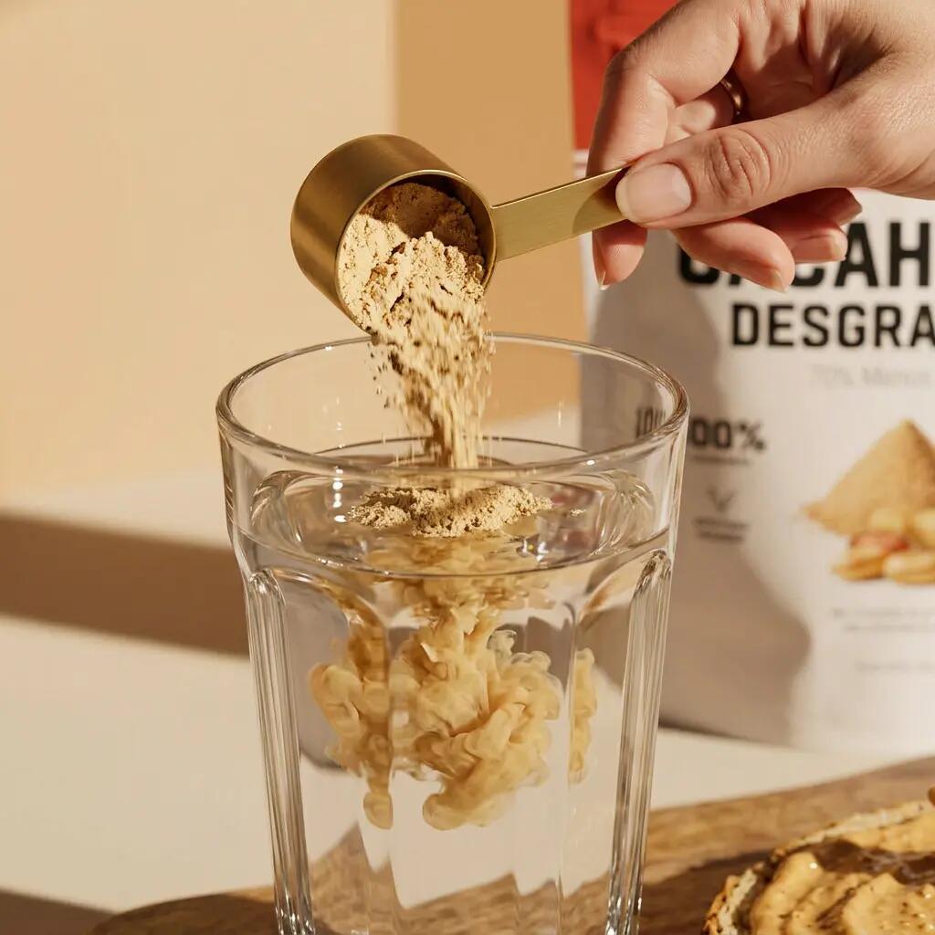 JUSTLOADING Cacahuete en Polvo Desgrasado 210g 2/3