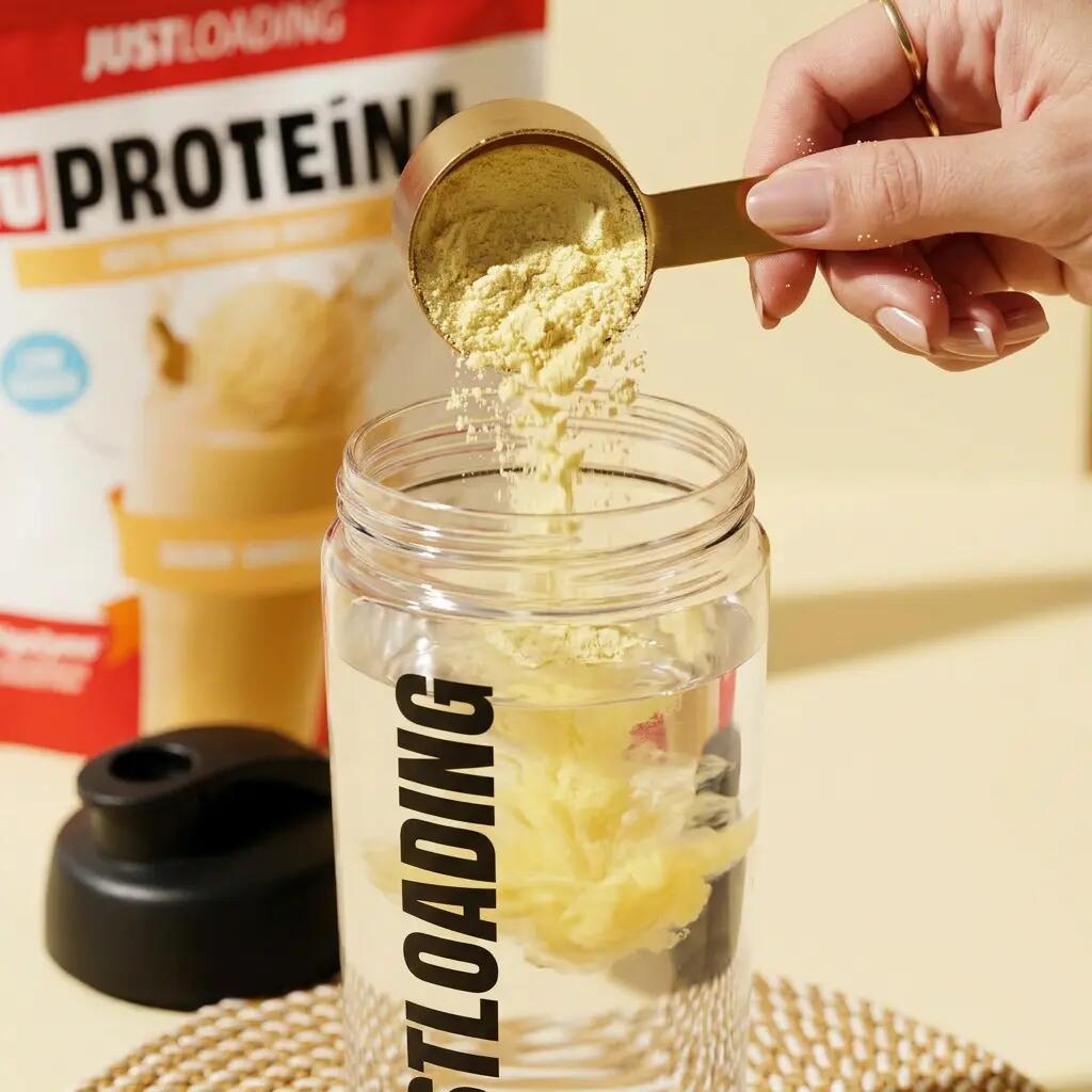 JUSTLOADING Proteína Whey en polvo sabor vainilla 400 g, 2 unds 2/3